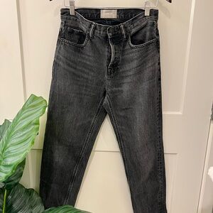 Everlane Women's Black Straight Leg Jeans